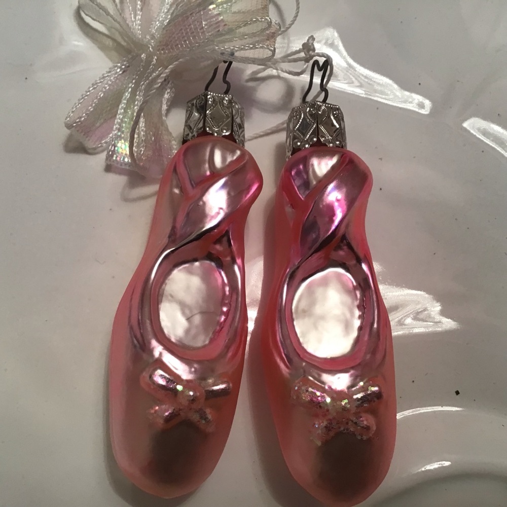 🎄Old World Christmas Ballet Slippers - Picture 4 of 5